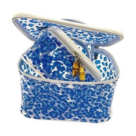 HEAD CASE 2 PC SET - CHEETAH BLUE-CLEAR *TRVL deal for wholesale by TRVL Design