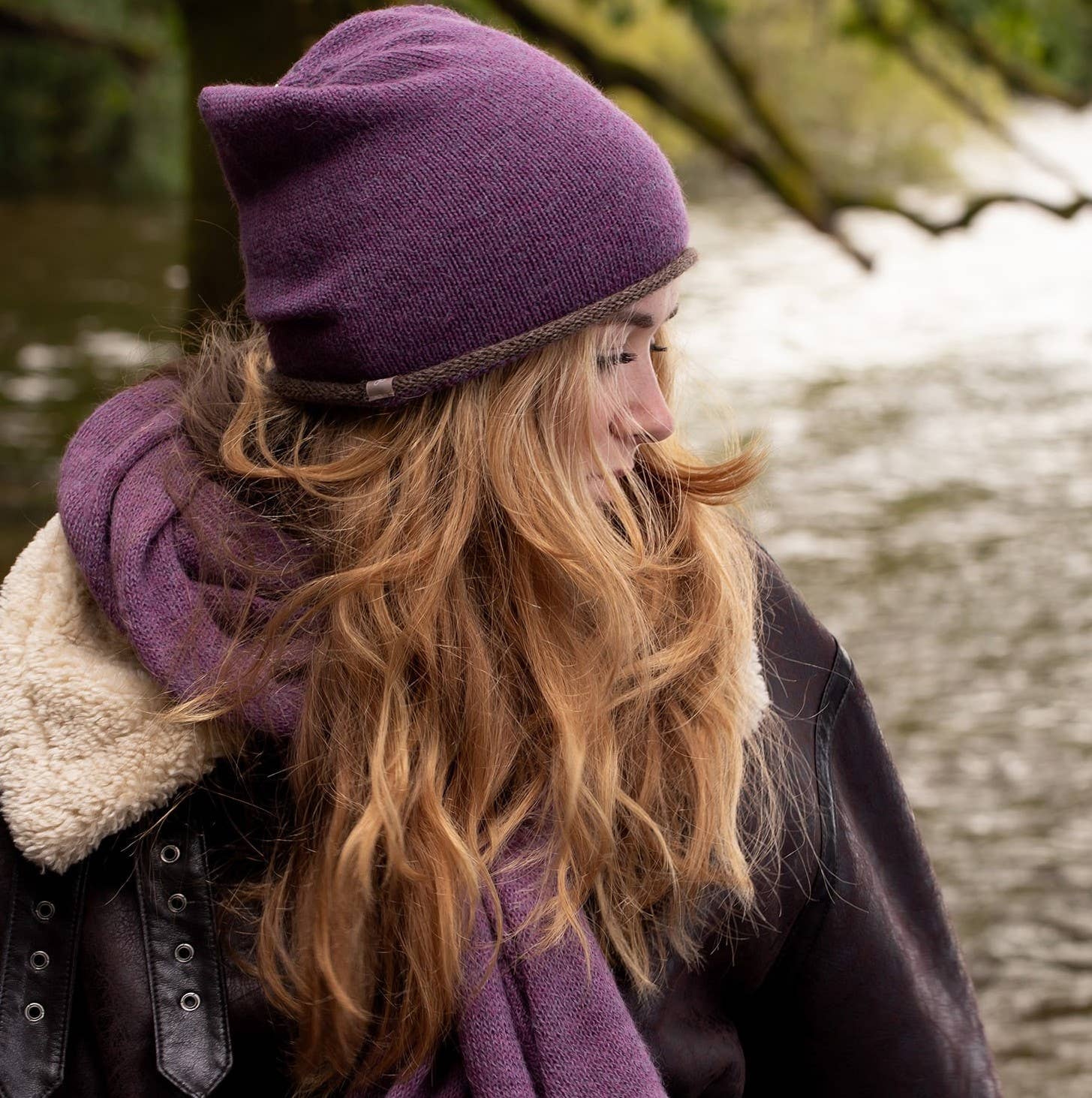 Samantha Holmes Alpaca Clothing and Gifts - Vendita all'ingrosso Berretto - Unisex - Berretto in maglia jersey 100% alpaca7