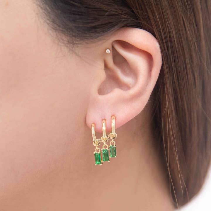 Lovoda - Wholesale Hoop Earrings - Into the Forest Tri Hoop Earrings