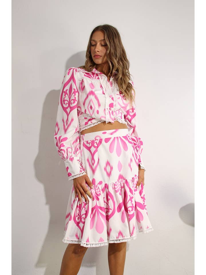 SHIRTS AND SKIRT SET for wholesale by Mulla