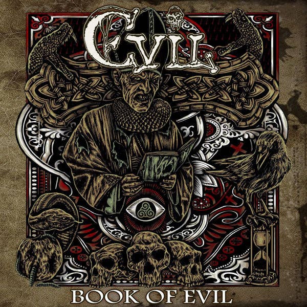 Evil LP - Libro del Mal (Vinilo de Cristal) para venta al por mayor de ROCK INDUSTRIES EUROPE LIMITED