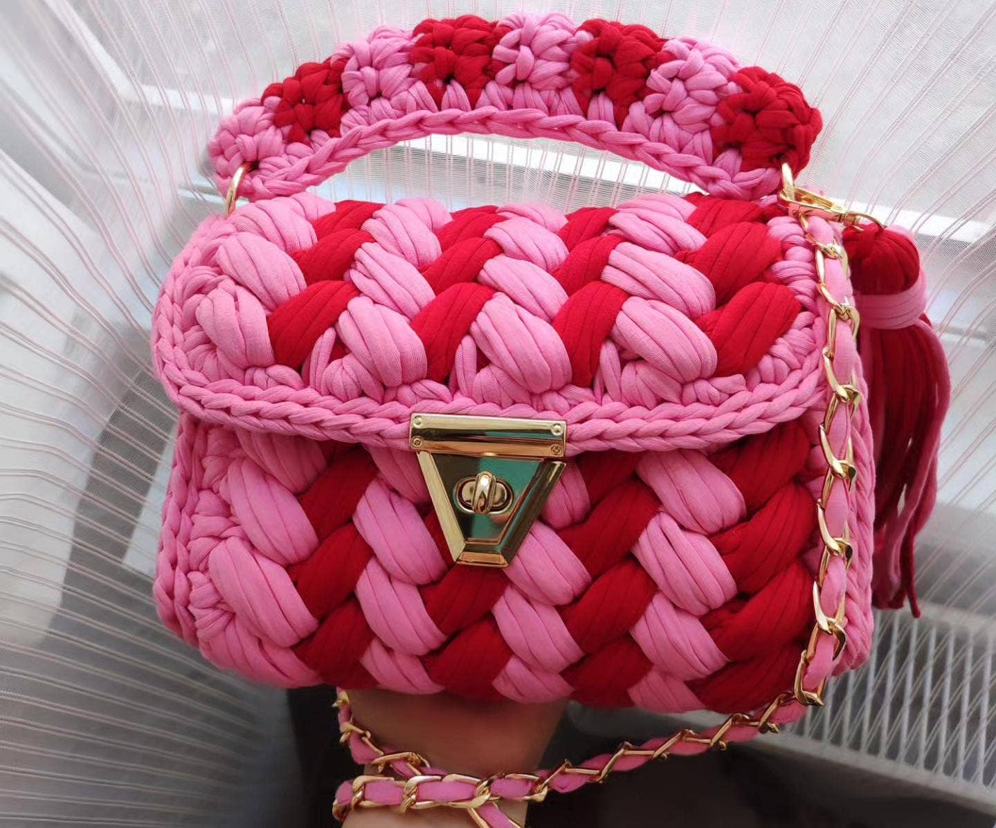 CHQEL - Wholesale Crossbody Bag - Women's - CHQEL Evening Clutch Bag for Women, Handmade Crochet Wedding2