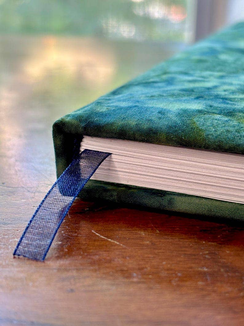 Petrichor & Co. - Wholesale Journal/Diary - Handmade Puffy Journal – Upcycled Thrifted Fabric, 100 Pages4