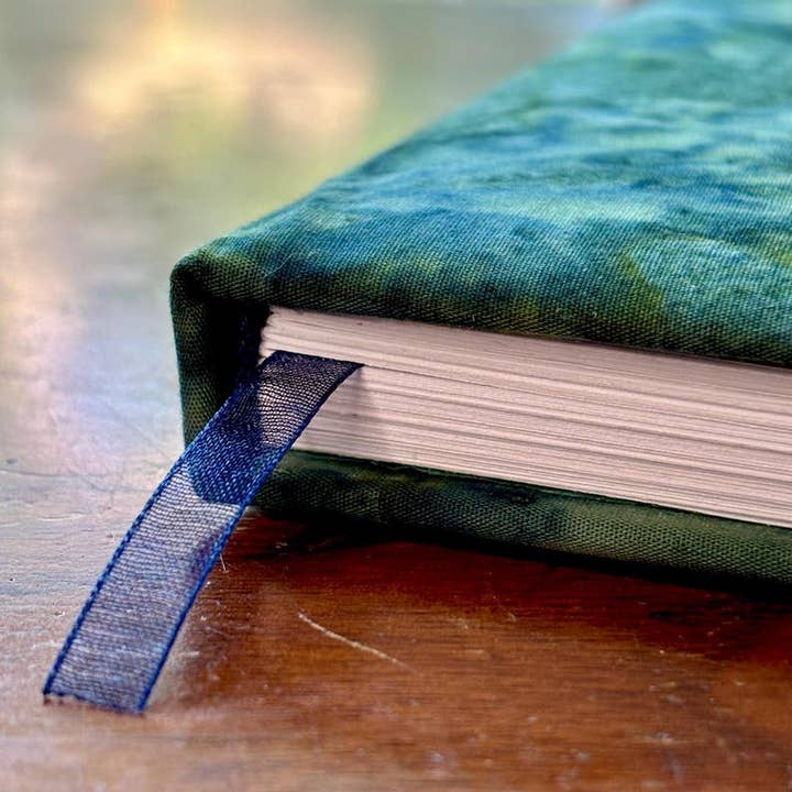 Petrichor & Co. - Wholesale Journal/Diary - Handmade Puffy Journal – Upcycled Thrifted Fabric, 100 Pages4