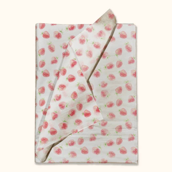 Papel de Seda Diseño de Fresas para Bolsas de Regalo para venta al por mayor de Eleven Fashion