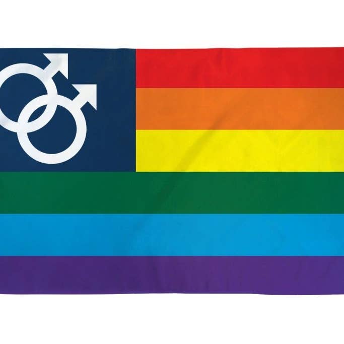 Flags Importer - Wholesale Flag - Double Mars (Small) Flag 3x5ft Poly