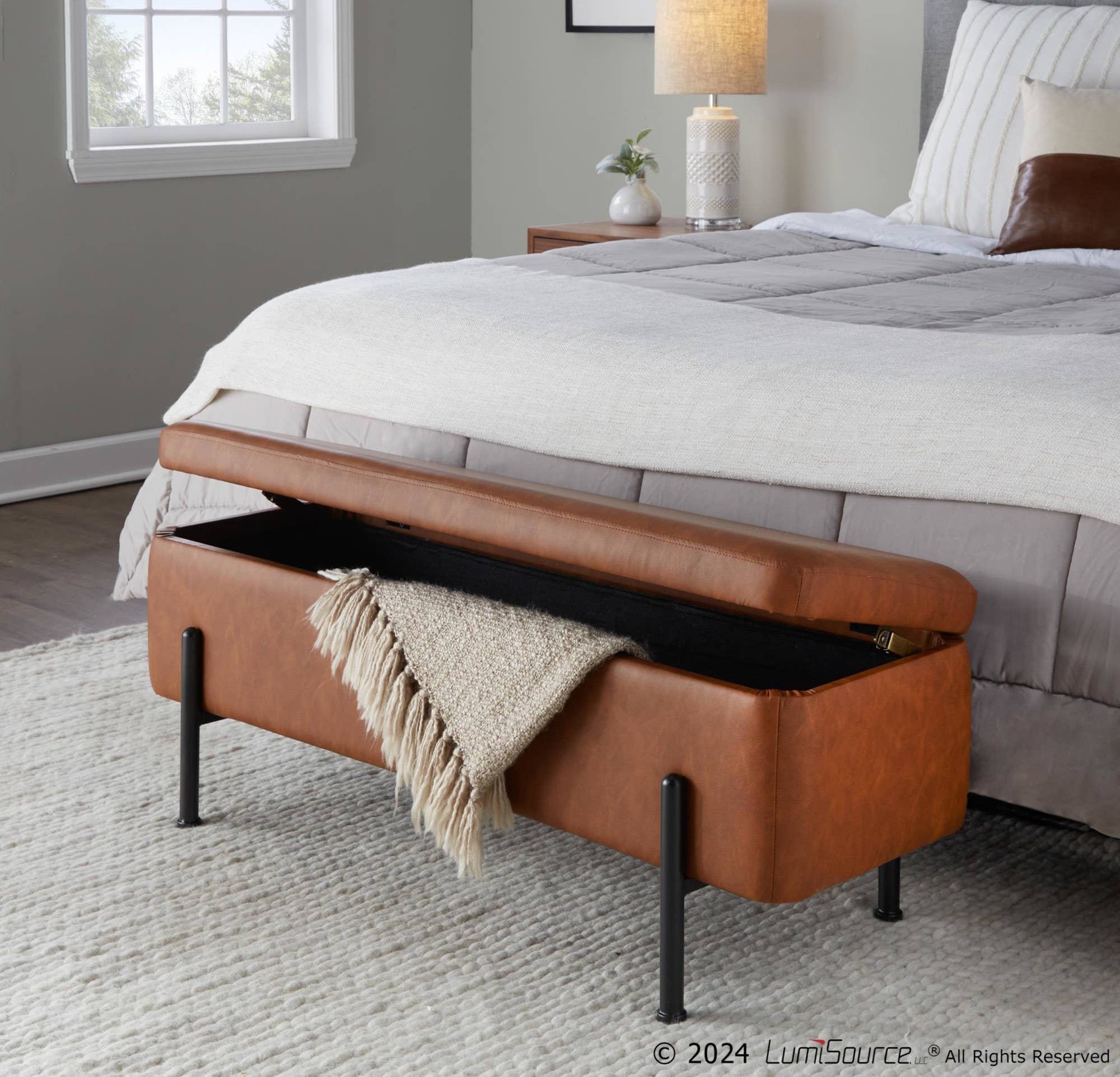 LumiSource and Grandview Gallery - Wholesale Ottoman - Daniella Storage Bench16