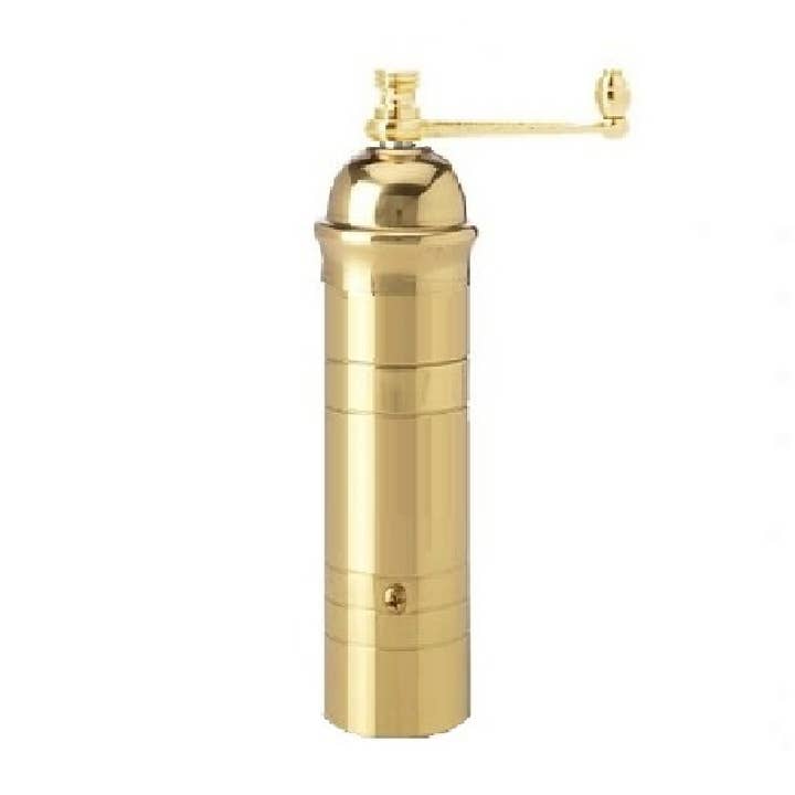 Rune-Jakobsen Design - Wholesale Pepper Mill - The original 'Small Brass Mill'Â Â - 7" pepper grinder