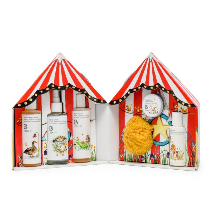 BRAMLEY - Wholesale Bath & Body Set - Little B Circus Tent | Children | Newborn | New baby | Gift