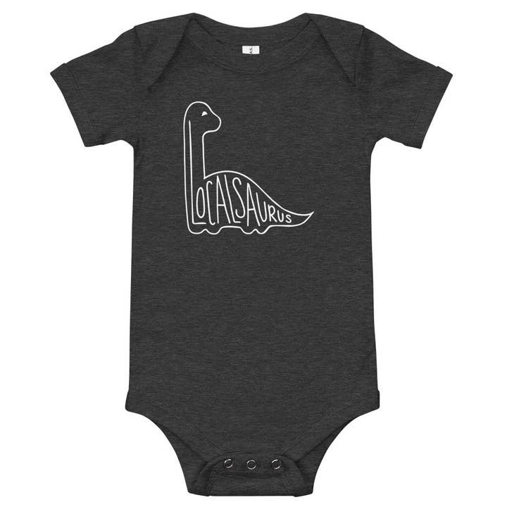 Localsaurus Baby Short Sleeve One Piece for wholesale by Localsaurus