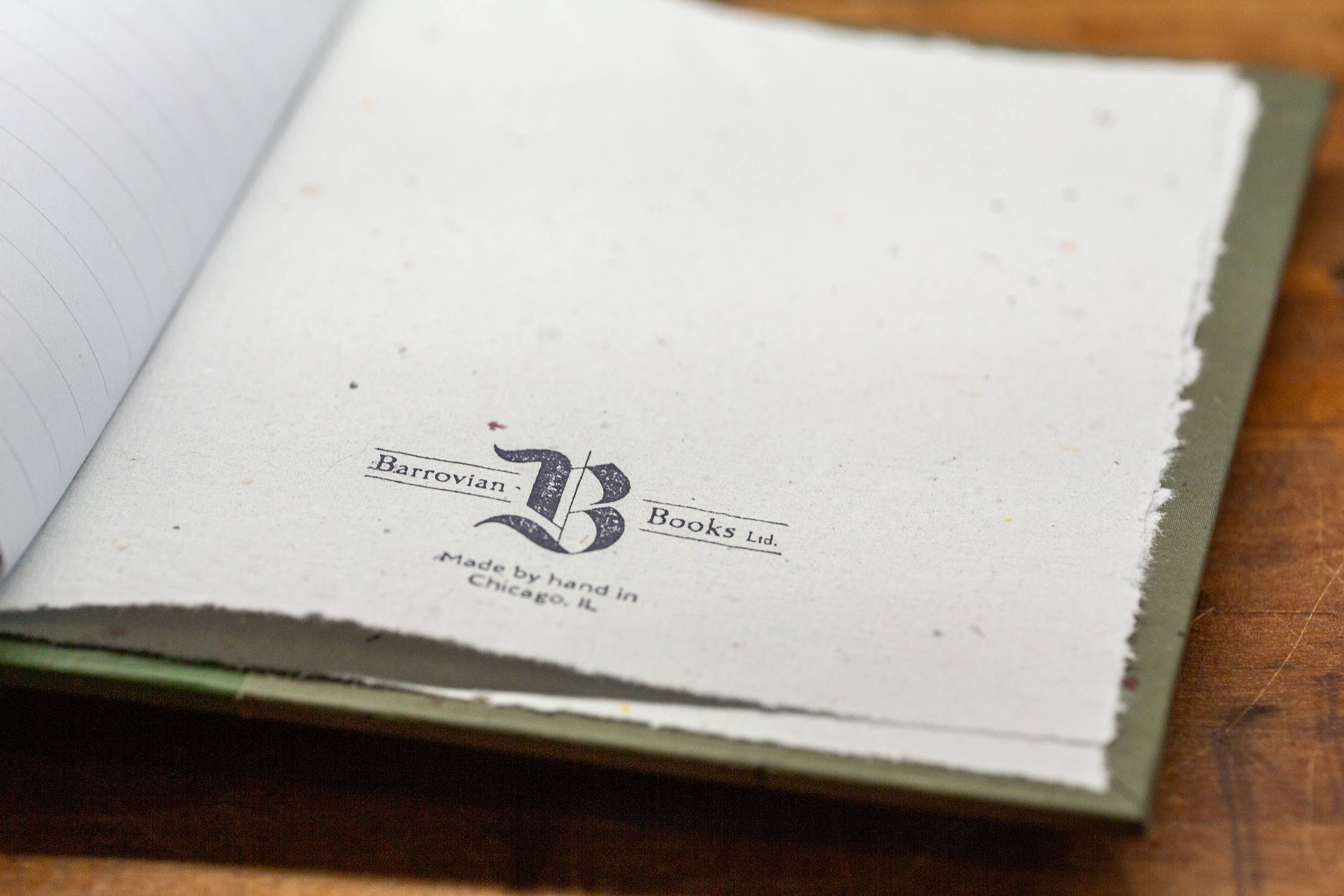 Barrovian Books - Wholesale Journal/Diary - Olive Vine | Handmade Journal2