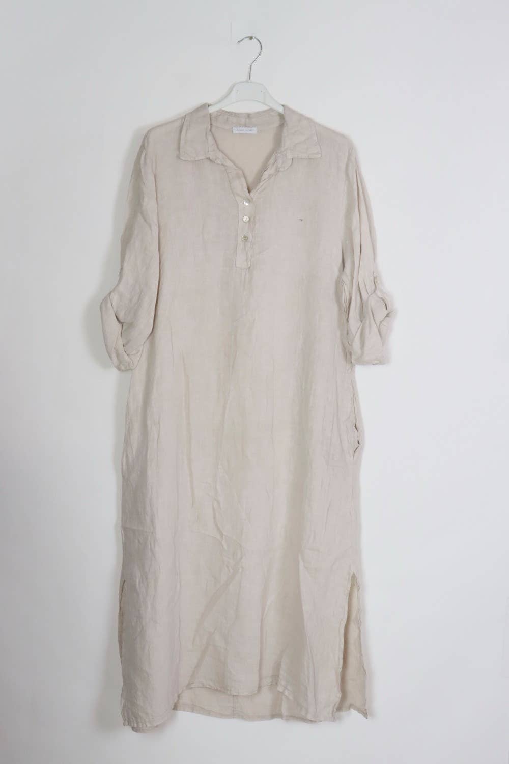 LÉA & LUC - Wholesale Dress - Women's - Long dress in 100% linen REF.2090046