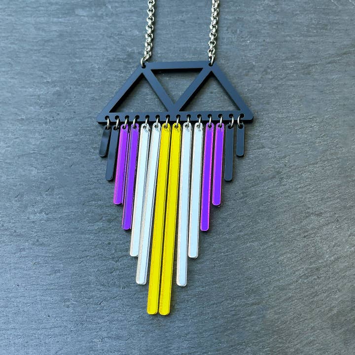 ENBY CHIMES NECKLACE for wholesale by MAINE+MARA