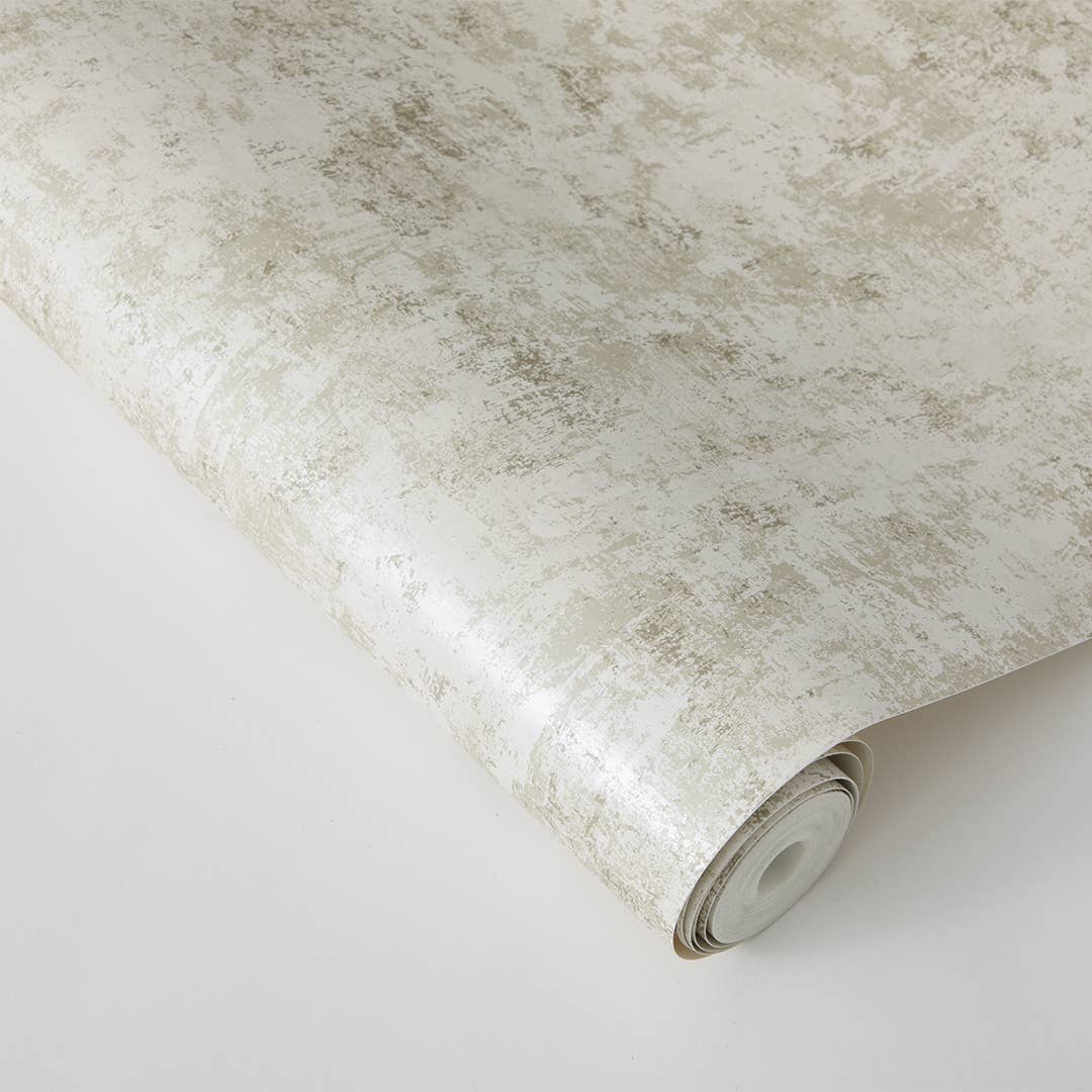 Distressed Pearl Peel and Stick Wallpaper, 56 sq. ft. for wholesale on Faire5