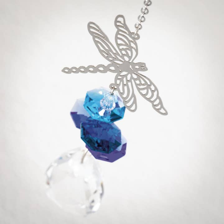 Woodstock Chimes - Wholesale Suncatcher - Crystal Fantasyâ„¢ - Dragonfly