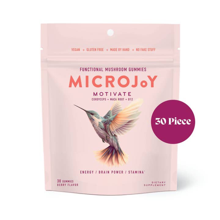 Microjoy - Wholesale Oral Supplement/Vitamin - Motivate Mushroom Gummies / 30 Piece
