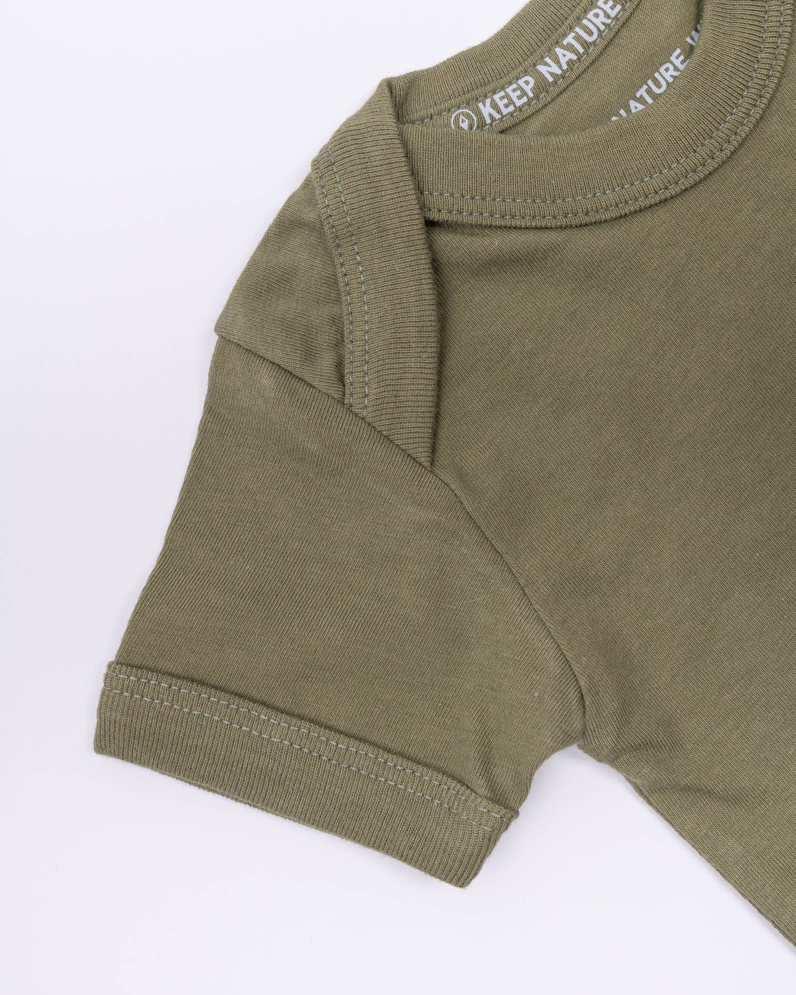 Keep Nature Wild - Wholesale Bodysuit (Non-Footed) - Baby - Happy Camper Bear Baby Bodysuit | Olive4