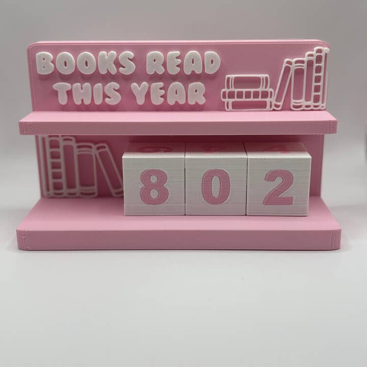 Stella Cake Creations - Wholesale Desk/Tabletop Sign - Book Counter Sign with Numbers 2