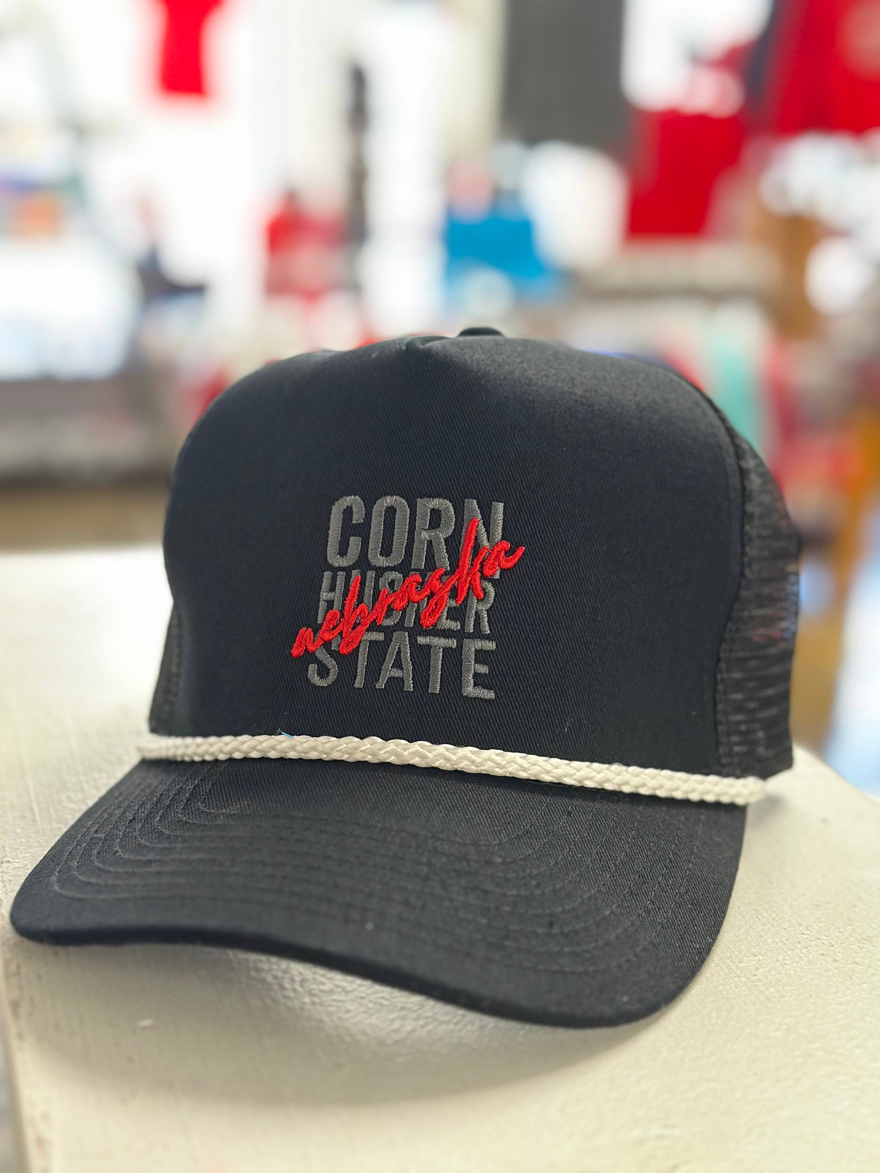 Sunshine and Jade - Wholesale Trucker Hat - Unisex - Cornhusker State Nebraska Hat1