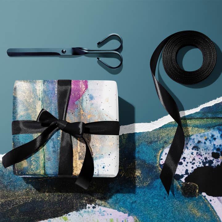 Abstract Gift Wrap for wholesale by Wendy Bell Designs