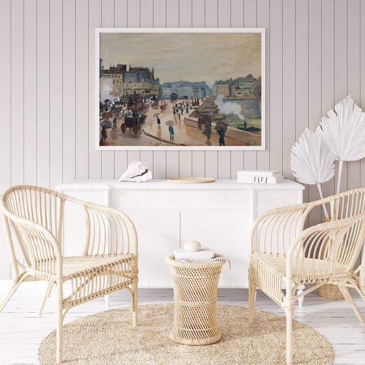 Sugar & Canvas – wholesale Art print – Claude Monet The Pont Neuf 1871 Art Print N55B