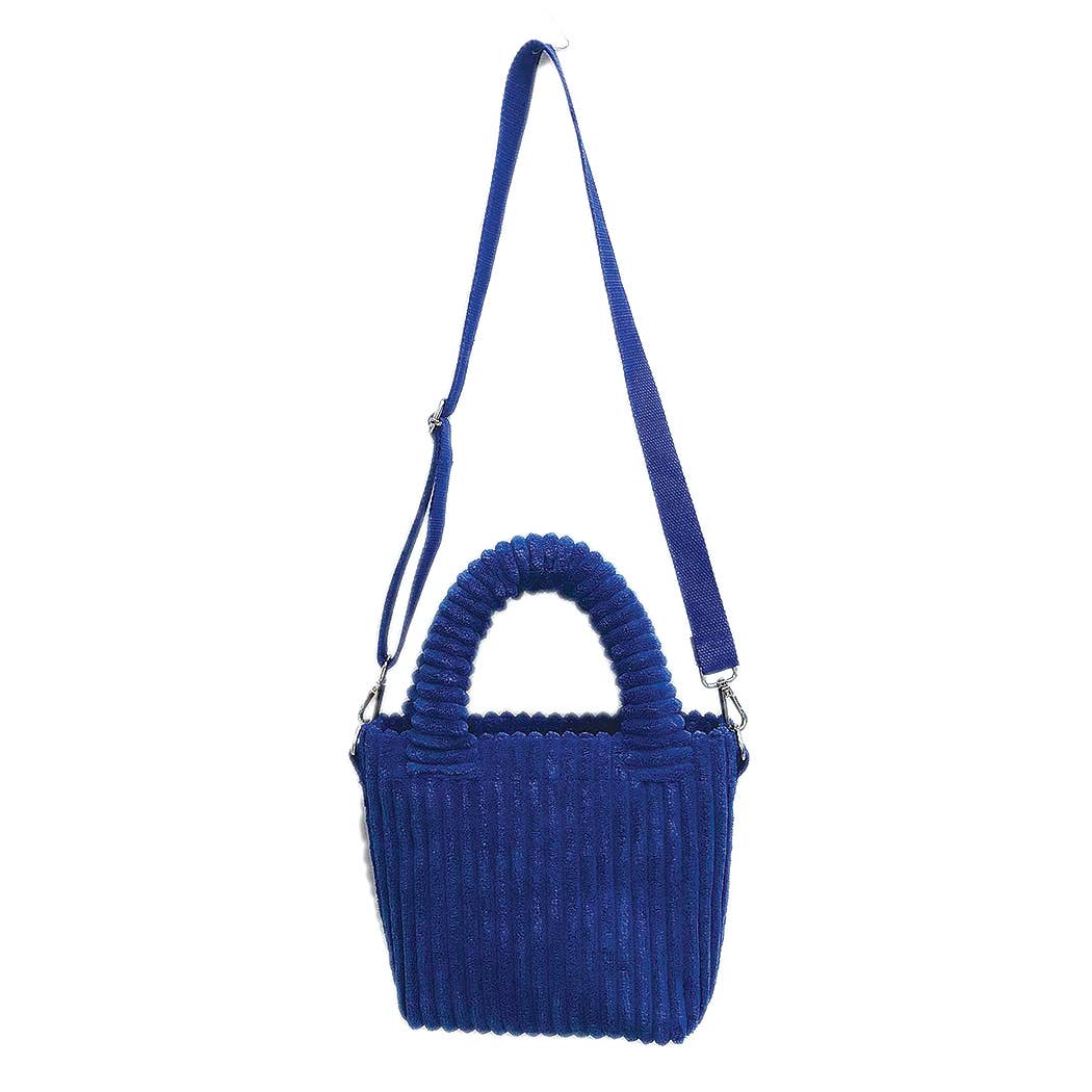 Fashion City – wholesale Bärkasse - Dam – Mini tygpåse i manchester med axelrem0