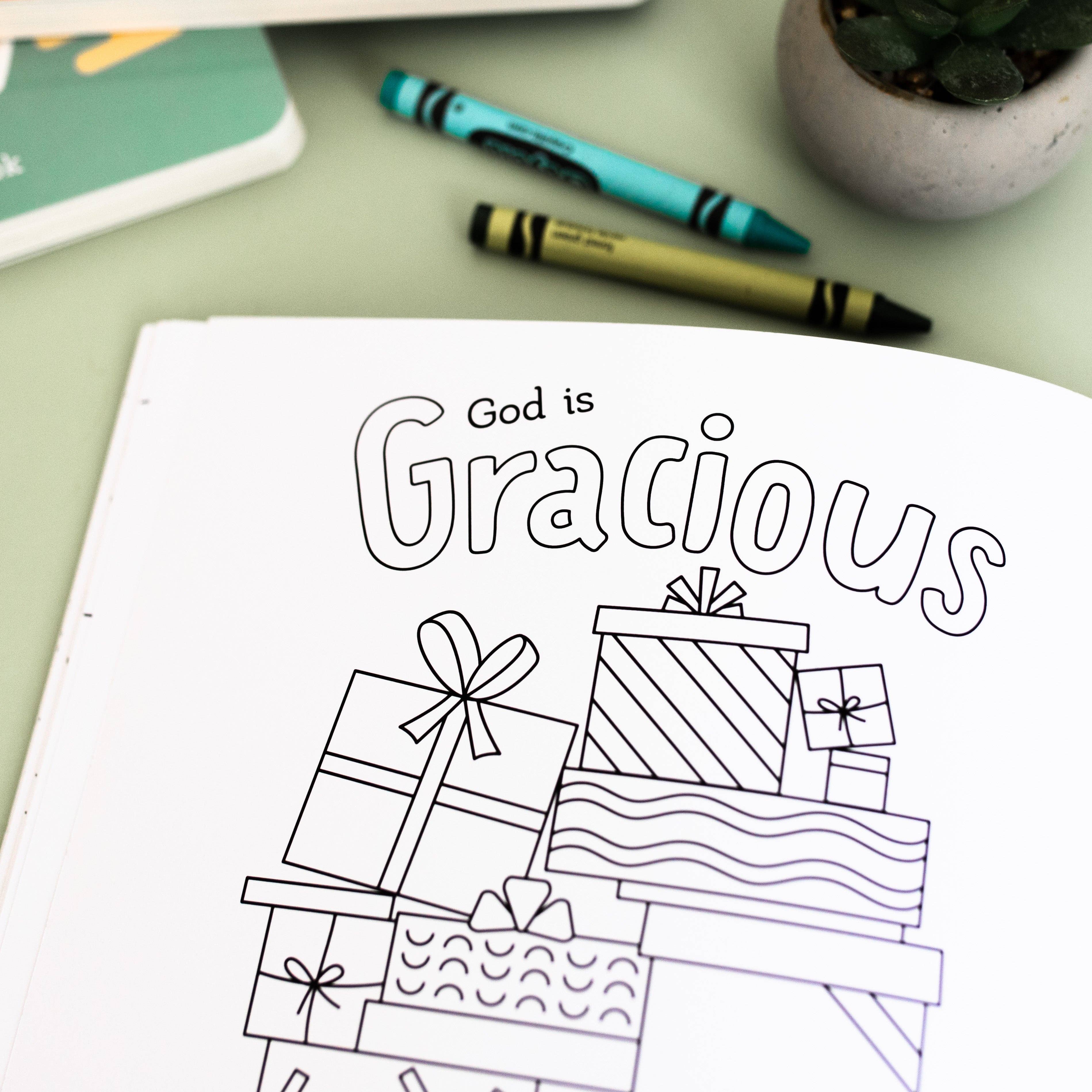 The Daily Grace Co - Wholesale Coloring & Activity Book - Kids & Baby - Our Great God - Kids Coloring Book6