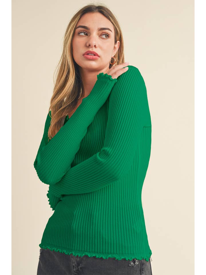 AEMI + CO - Wholesale Knit Sweater - Women's - 3105DN Adalie Knit Sweater7