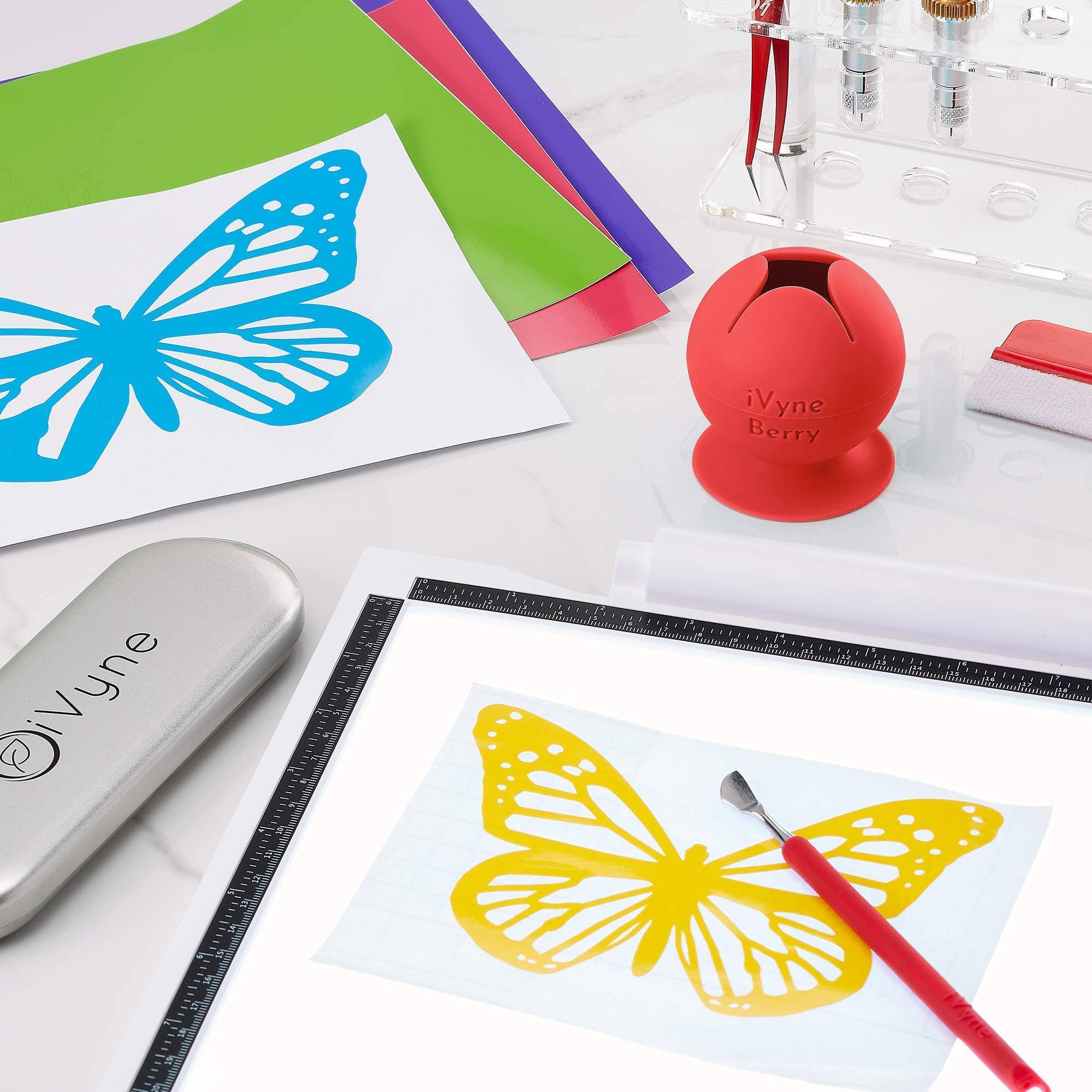 iVyne - Vente Outil de bricolage - iVyne Berry ramasse déchets de vinyle avec ventouse26