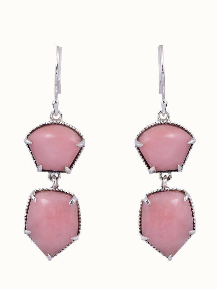 In The Moment Stone Earrings for wholesale by Krush Kandy