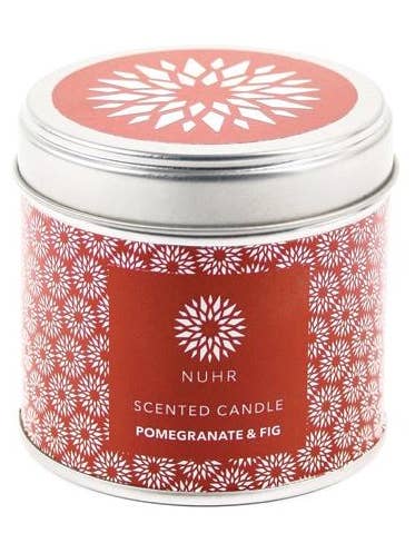 Bougie parfumée de luxe grenade et figue pour la vente par Nuhr Home
