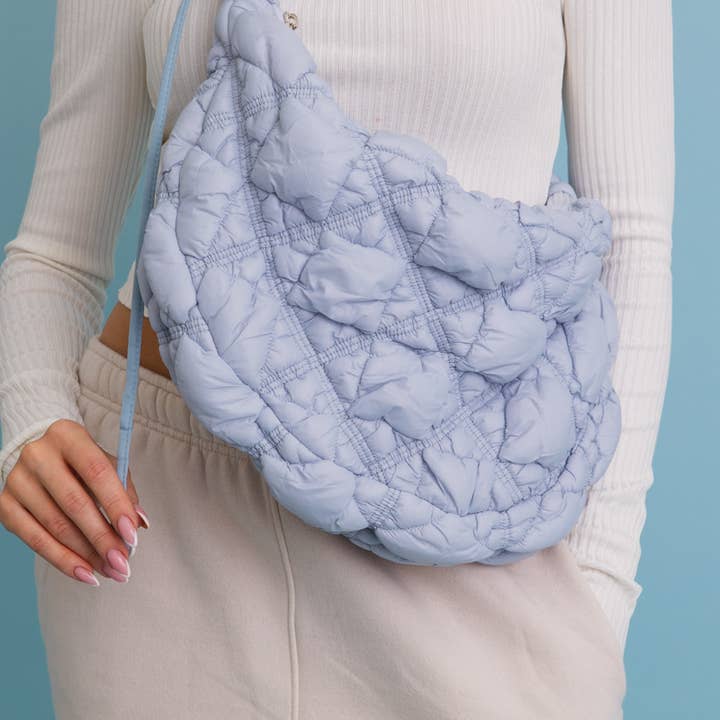 Leto Accessories - Wholesale Crossbody Bag - Women's - Carry All Quilted Puffer Crossbody Bag โ๏ธ3