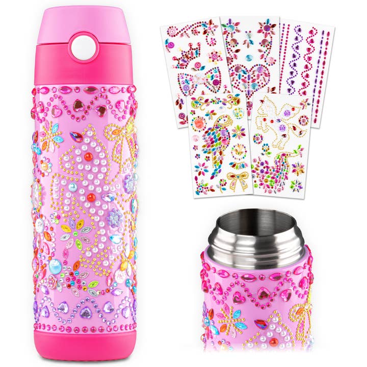 JARLSON – Großhandel Trinkflaschen – Trinkflasche Kinder Edelstahl zum Selber Gestalten - 350ml / 500ml3