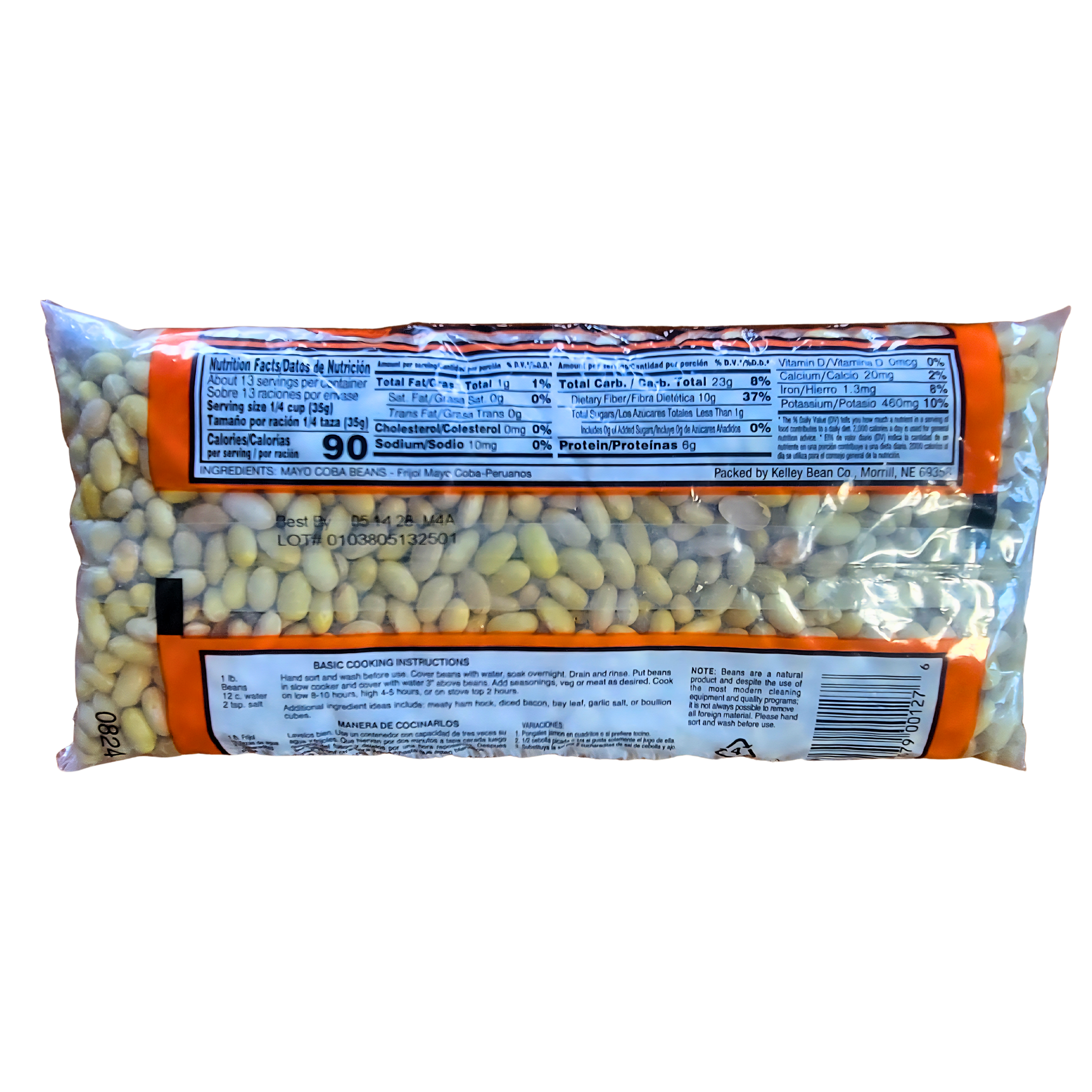 Candy Barn Express - Wholesale Beans - Mayocoba Beans 24 Count of 1 LB. Bags1