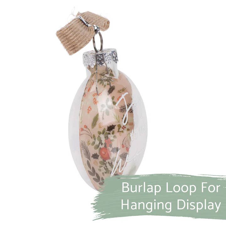 EAST AVENUE - Wholesale Ornament - Christmas Ornament Glass Floral Art Joy4