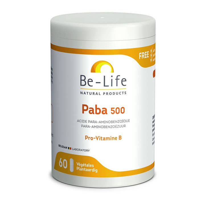 Vitamine B10 -PABA 500 - 60 gélules pour la vente par Biovista