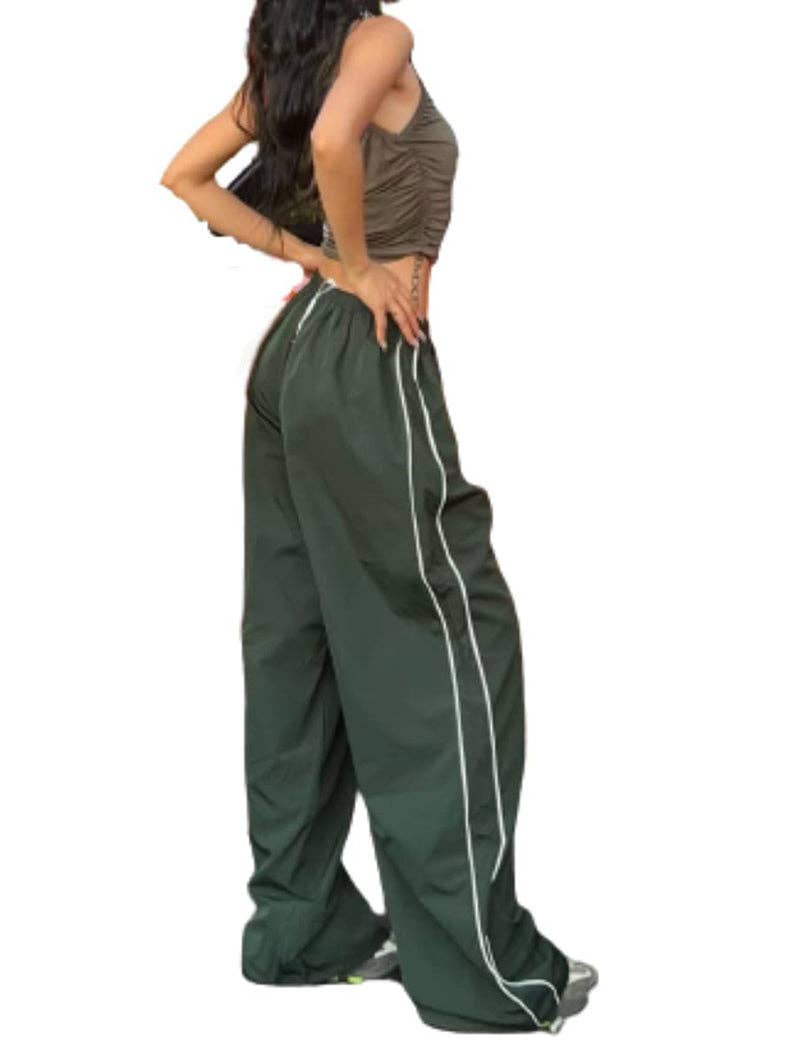 safistyle - Wholesale Broek - Dames - Broek met wijde pijpen in trackstijl14