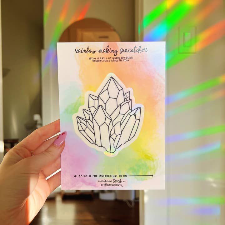 Jess Weymouth – Großhandel Sonnenfänger – Kristall-Fensteraufkleber mit Regenbogenprisma4