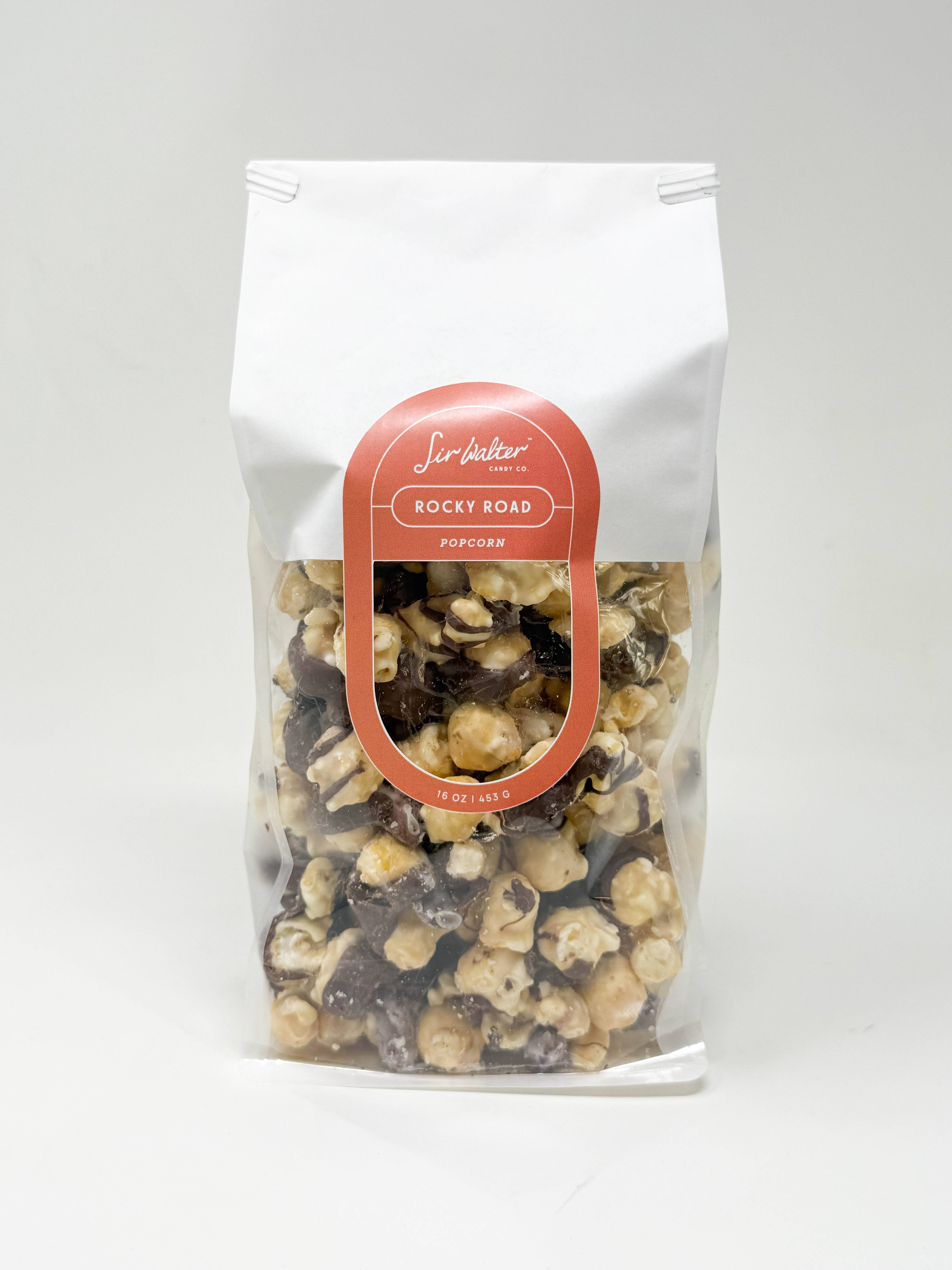 Sir Walter Candy Co. - Wholesale Popcorn - Rocky Road Popcorn  - Chocolate and Crunchy Premium3