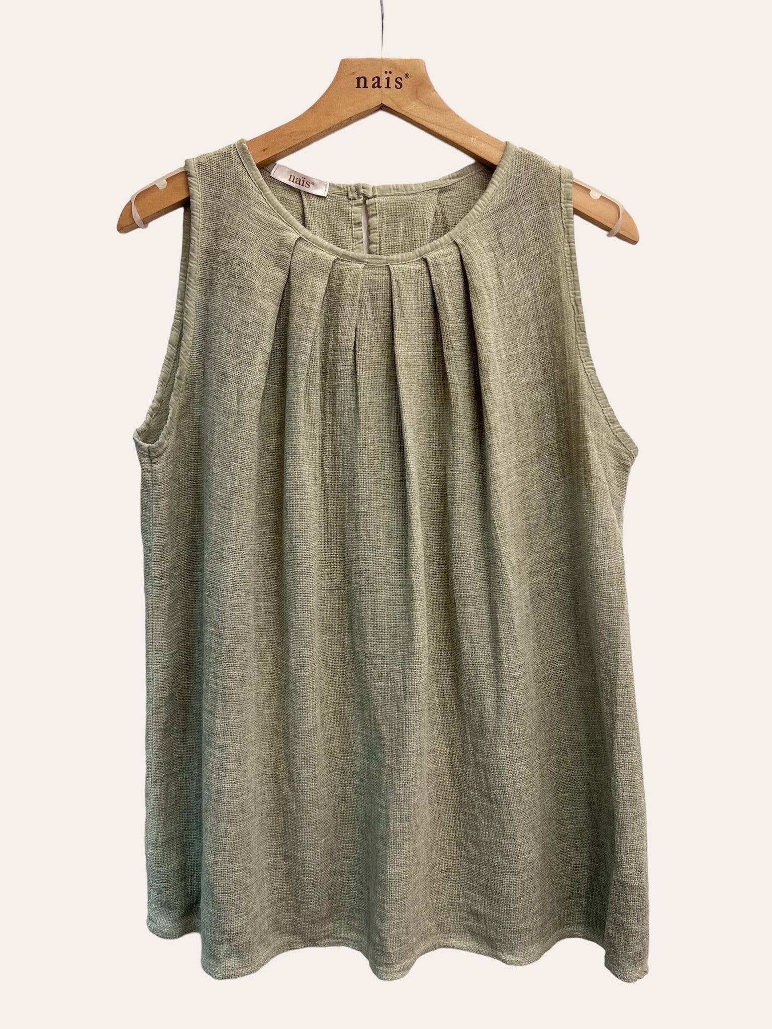 NAÏS PARIS – Engroshandel Bluse - Dame – Top med flæsekant ved halsen5