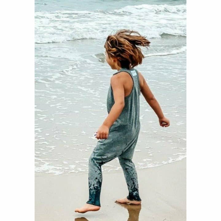 Romper Heather Grey for wholesale by Be Mi Los Angeles