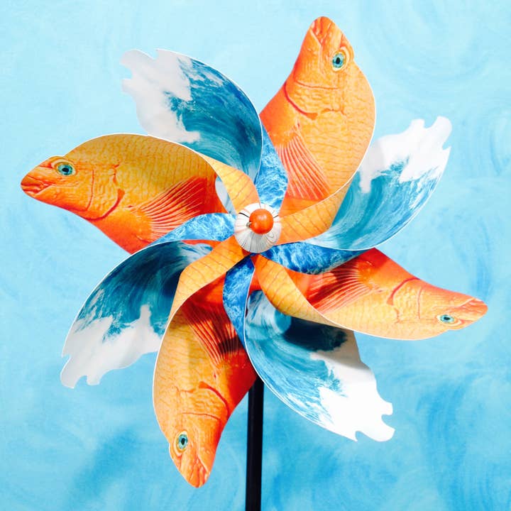 Ventilateur de moulin à vent tourbillonnant Garabaldi pour la vente par Paper Arboretum