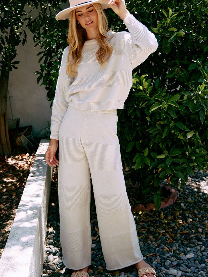 MW06020 Sweater Knit Pants for wholesale by Endless Blu