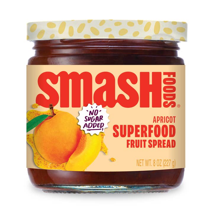 Smash Foods - Wholesale Jam/Jelly - Apricot - Smash Superfood Jam0