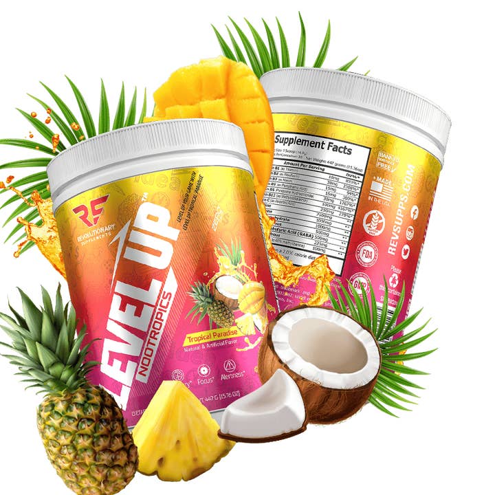 Level Up Nootropics for wholesale by Revolutionary Supplements