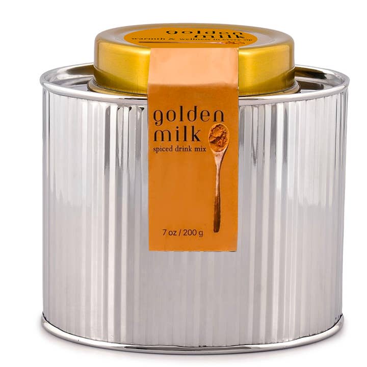 Verve Culture - Wholesale Powdered Health Drink - Golden Milk Mix in Decorative Tin