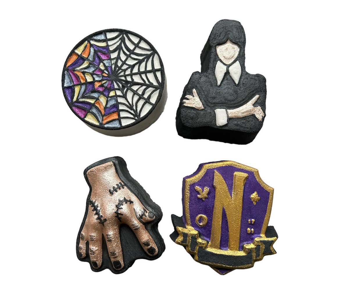 Flaming desserts - Vente Bombe de bain/poudre effervescente pour le bain - La bombe de bain Wednesday Adam1