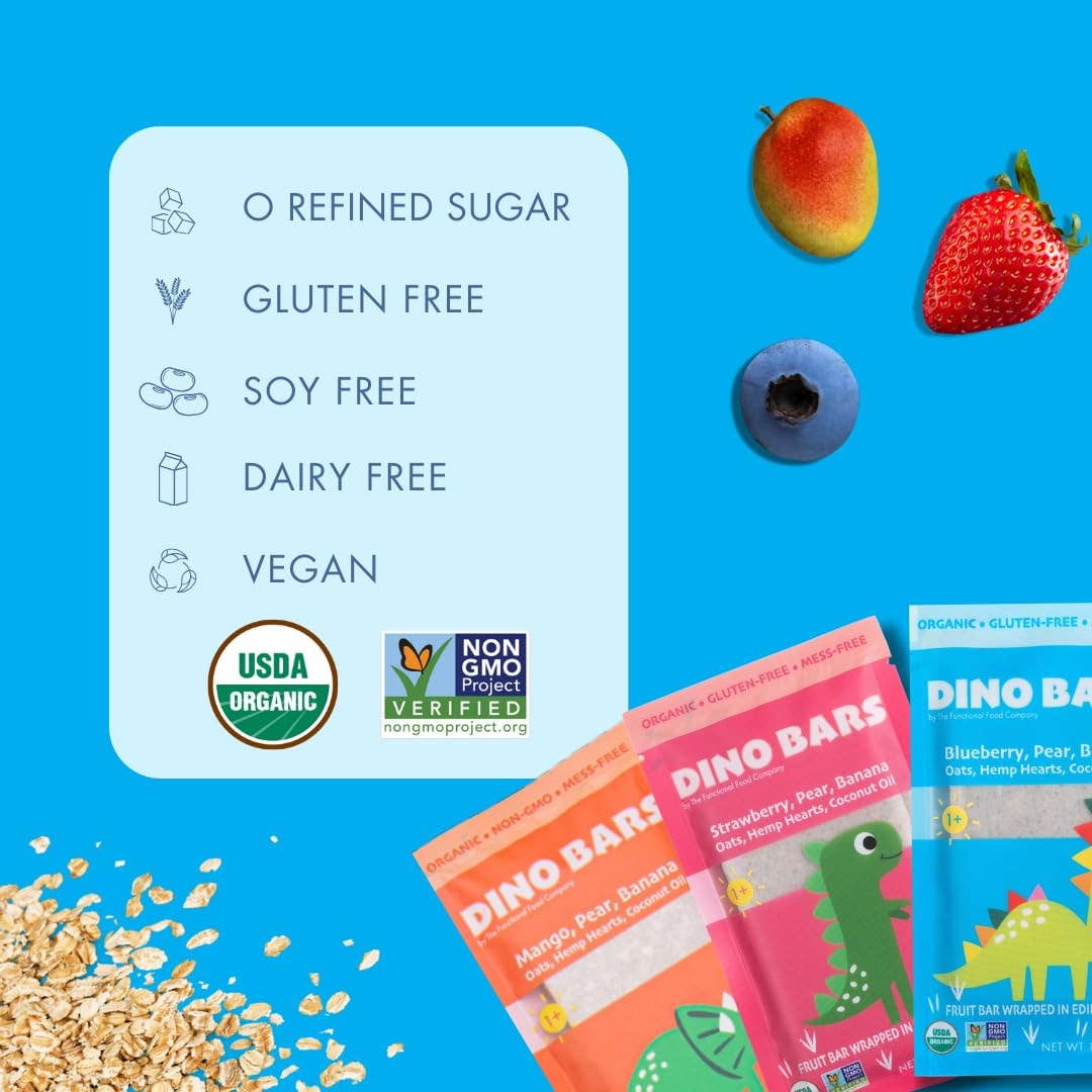 DINO BARS - Wholesale Snack Bar - DINO BARS Mango Bar | Retail Pack | 10 Unit5