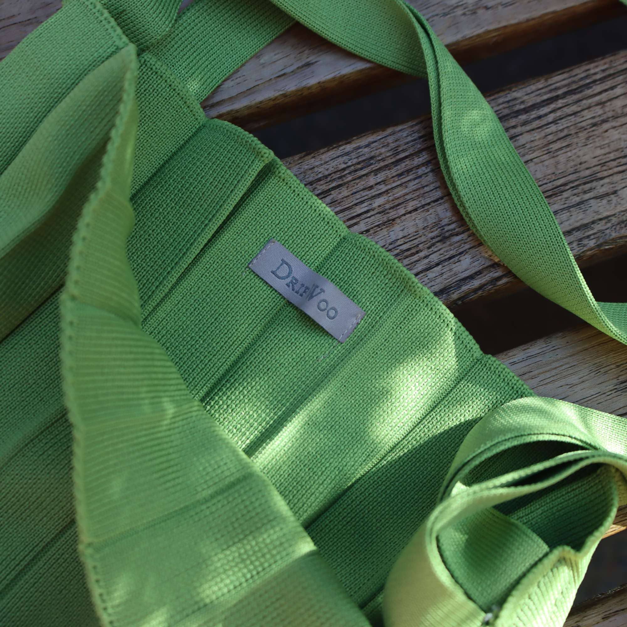 DrifWoo – Großhandel Tragetasche – Damen – Plissierte Strick-Tragetaschen Zurück zur Schule – Schulter-Shopper7