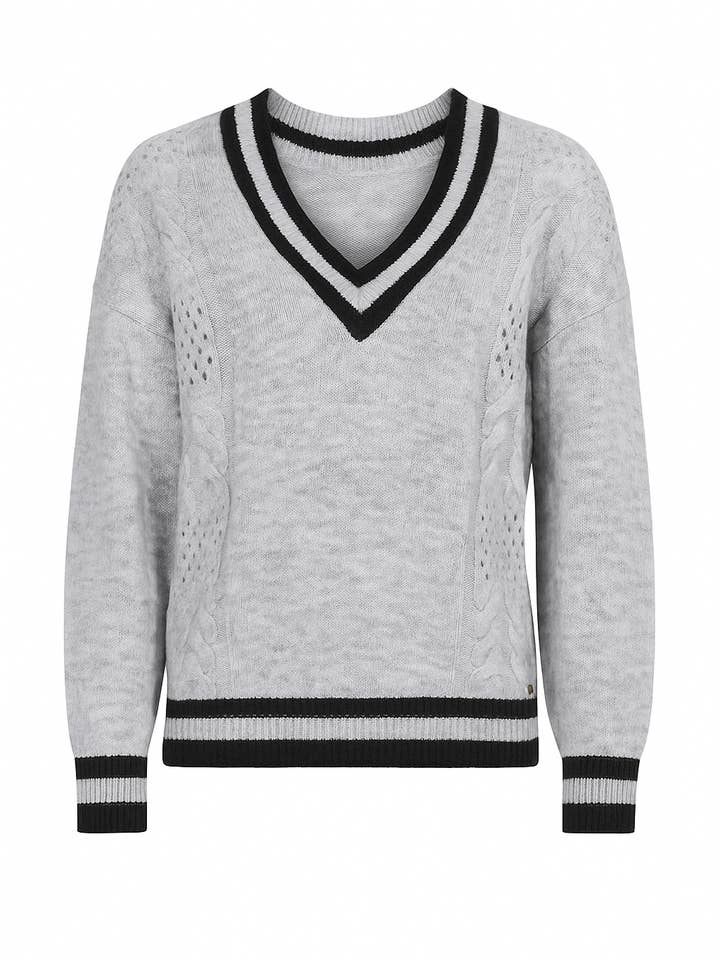 Pull à col en V pour la vente par GUIMANOS